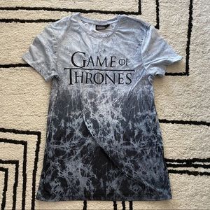 GAME OF THRONES Blue Oversized T-shirt Top